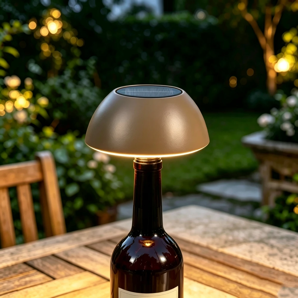 Opladelig LED flaskelampe, Bordlamper hos HomeNordic