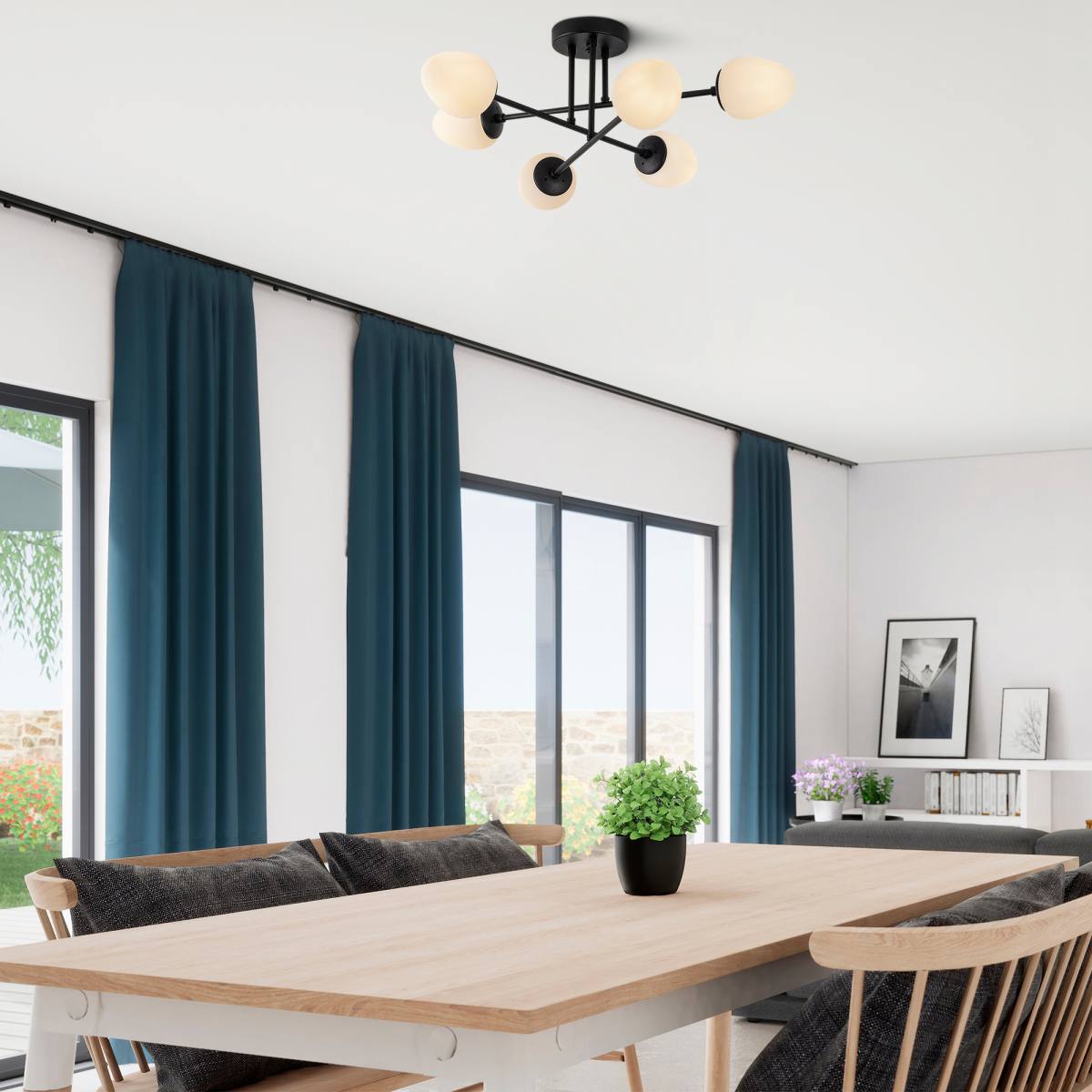 LUMI loftlampe, produktbillede 7 af 7, Loftlamper hos HomeNordic