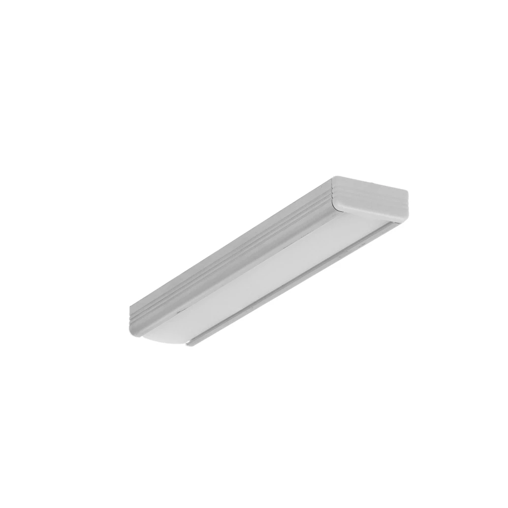 1m aluprofil SURFACE10 BC/UX, LED-profiler hos HomeNordic
