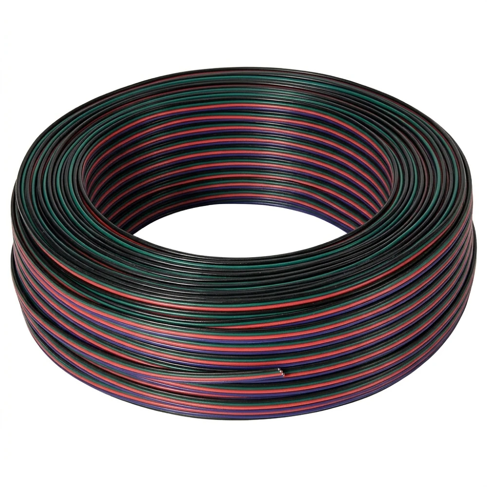 100m 1,2mm² RGB kabel, LED-strips hos HomeNordic