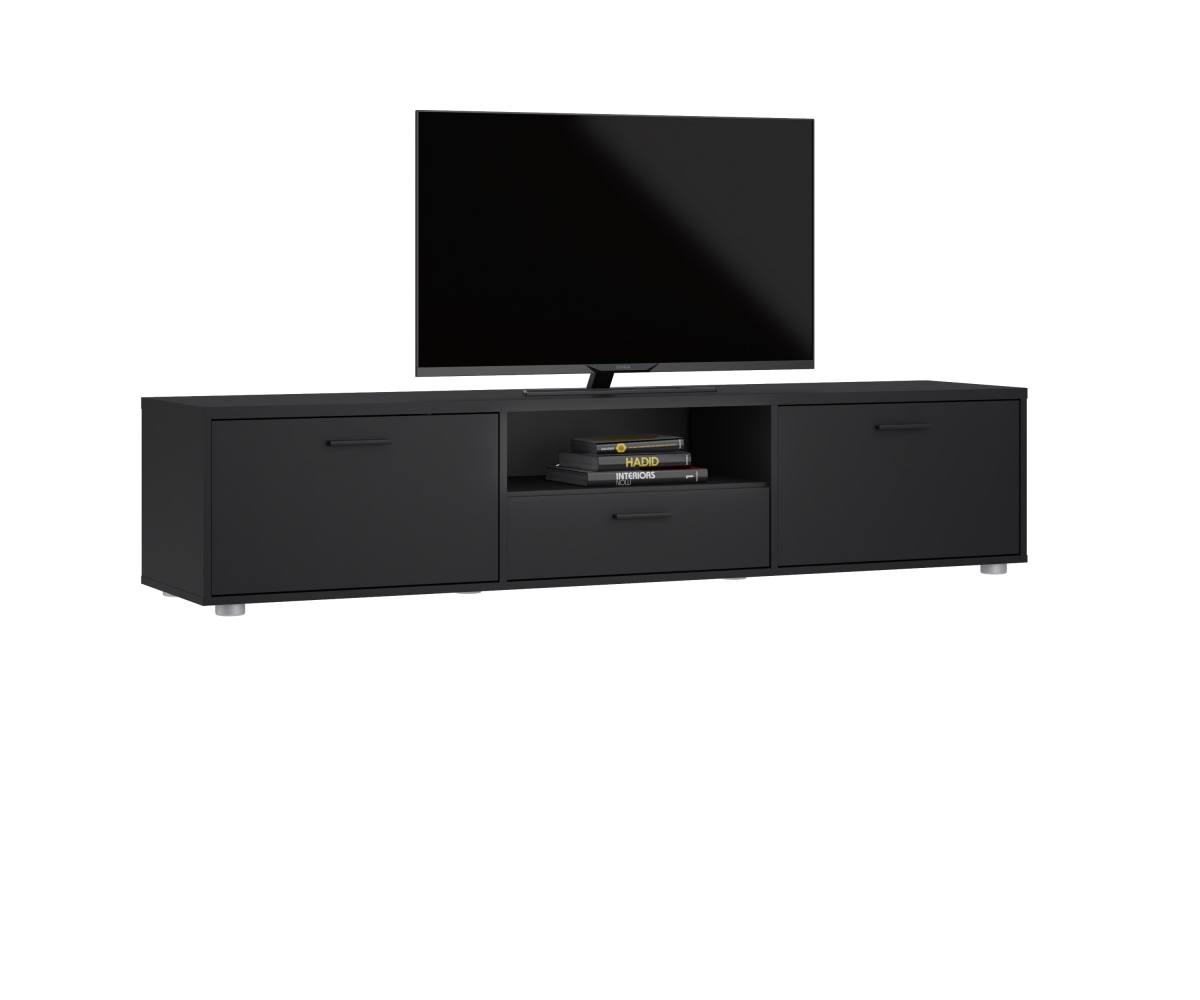 TVILUM Media TV-bord, m. 2 låger og 1 skuffe, produktbillede 12 af 13, TV-borde hos HomeNordic