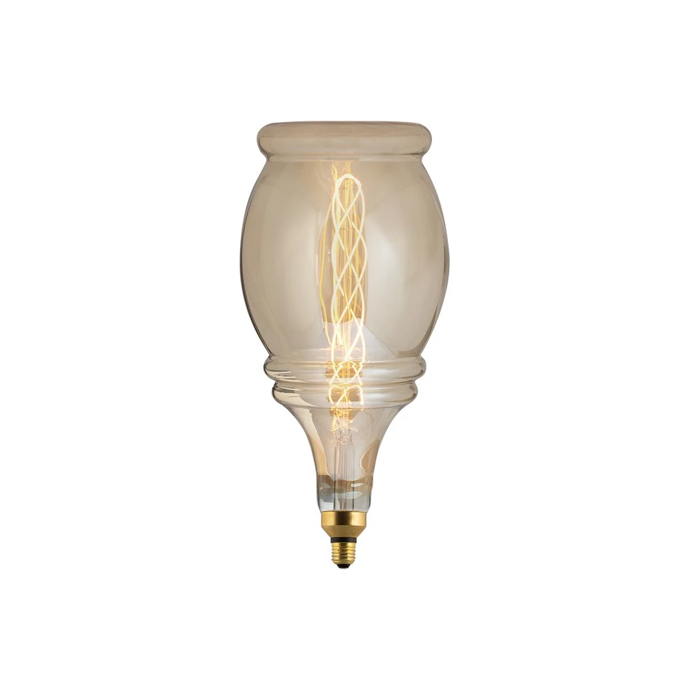E27 6W XXL Flex Bell filamentpære, Glas hos HomeNordic