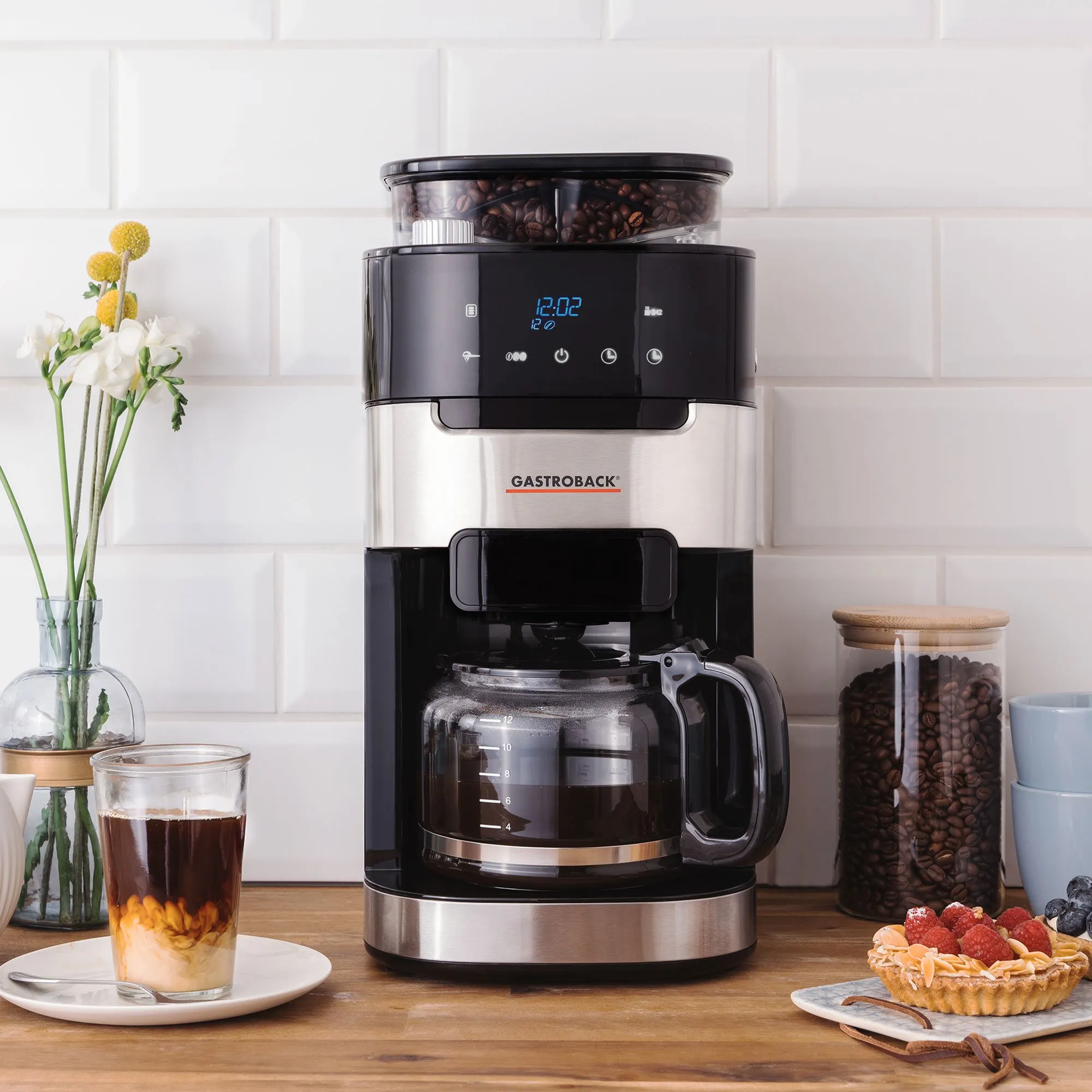 Grind & Brew Pro kaffemaskine med integreret kværn, produktbillede 6 af 7, Kaffemaskiner hos HomeNordic