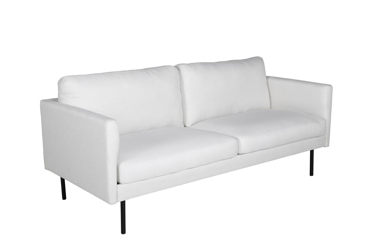 Polar - Sofa 2-personers i hvidt stof – billede 2