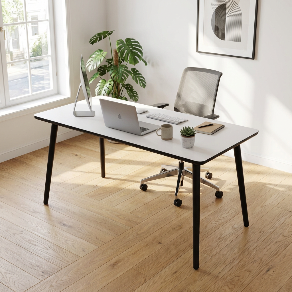 Vasa, Rundt hjørnebord i massiv eg med hylde og fem forskellige finish., produktbillede 8 af 24, Nordisk design hos HomeNordic