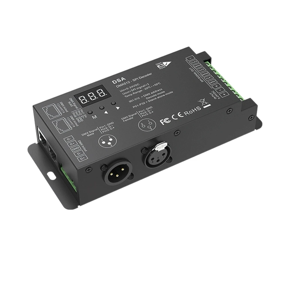 DMX512-SPI Decoder & RF Controller, LED-strips hos HomeNordic