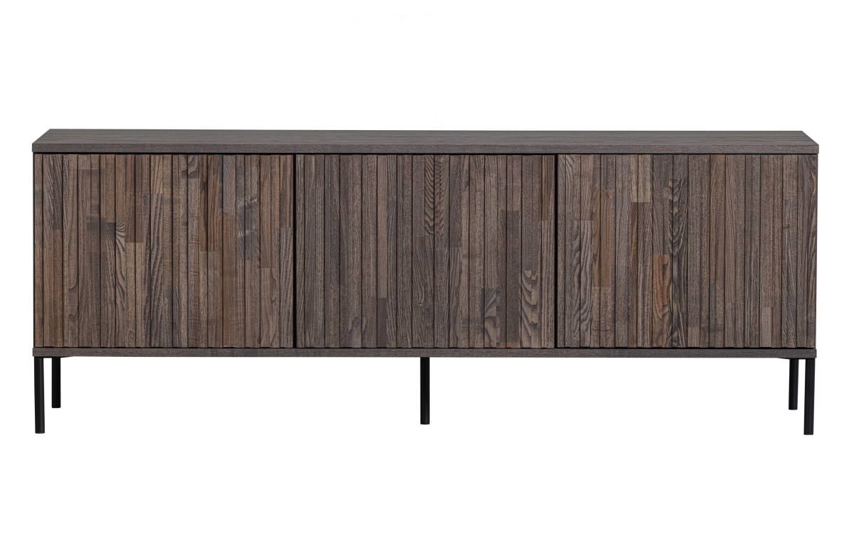 WOOOD EXCLUSIVE New Gravure TV-bord, m. 3 push to open låger, produktbillede 2 af 7, TV-borde hos HomeNordic