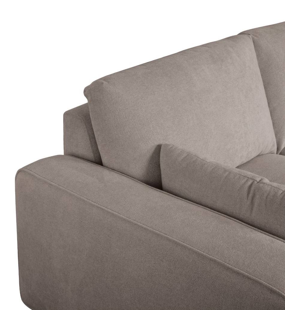 Santa Monica sofa med chaiselong til højre i sandfarvet møbelstof, produktbillede 11 af 13, Sofaer hos HomeNordic