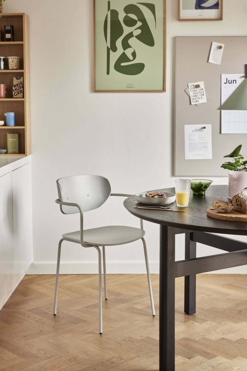 HÜBSCH FJORD SPISEBORD LARGE SORT, produktbillede 6 af 8, Spiseborde hos HomeNordic