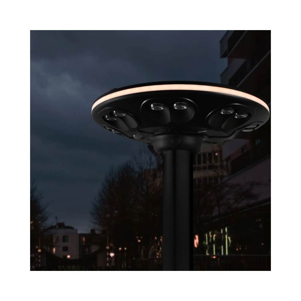 12W Solara LED parklampe med sensor, Sensorer hos HomeNordic