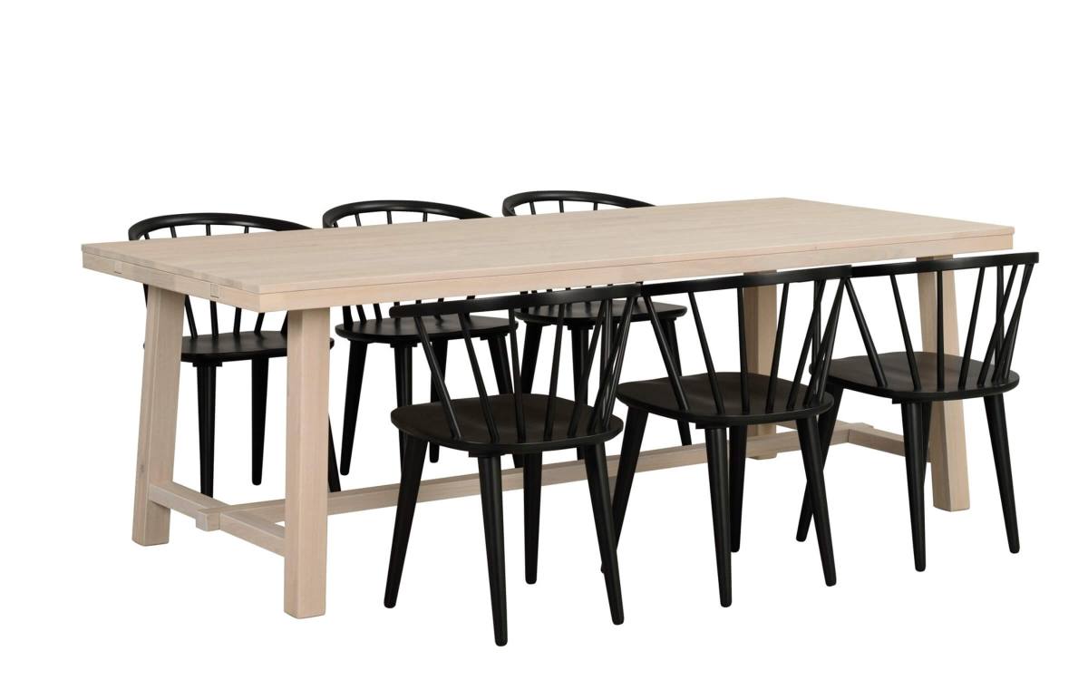 ROWICO Brooklyn spisebord, produktbillede 8 af 11, Spiseborde hos HomeNordic