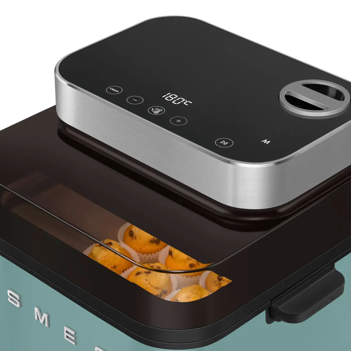 AFC01EGMEU airfryer 7 liter, emerald green, produktbillede 7 af 14, Airfryers hos HomeNordic