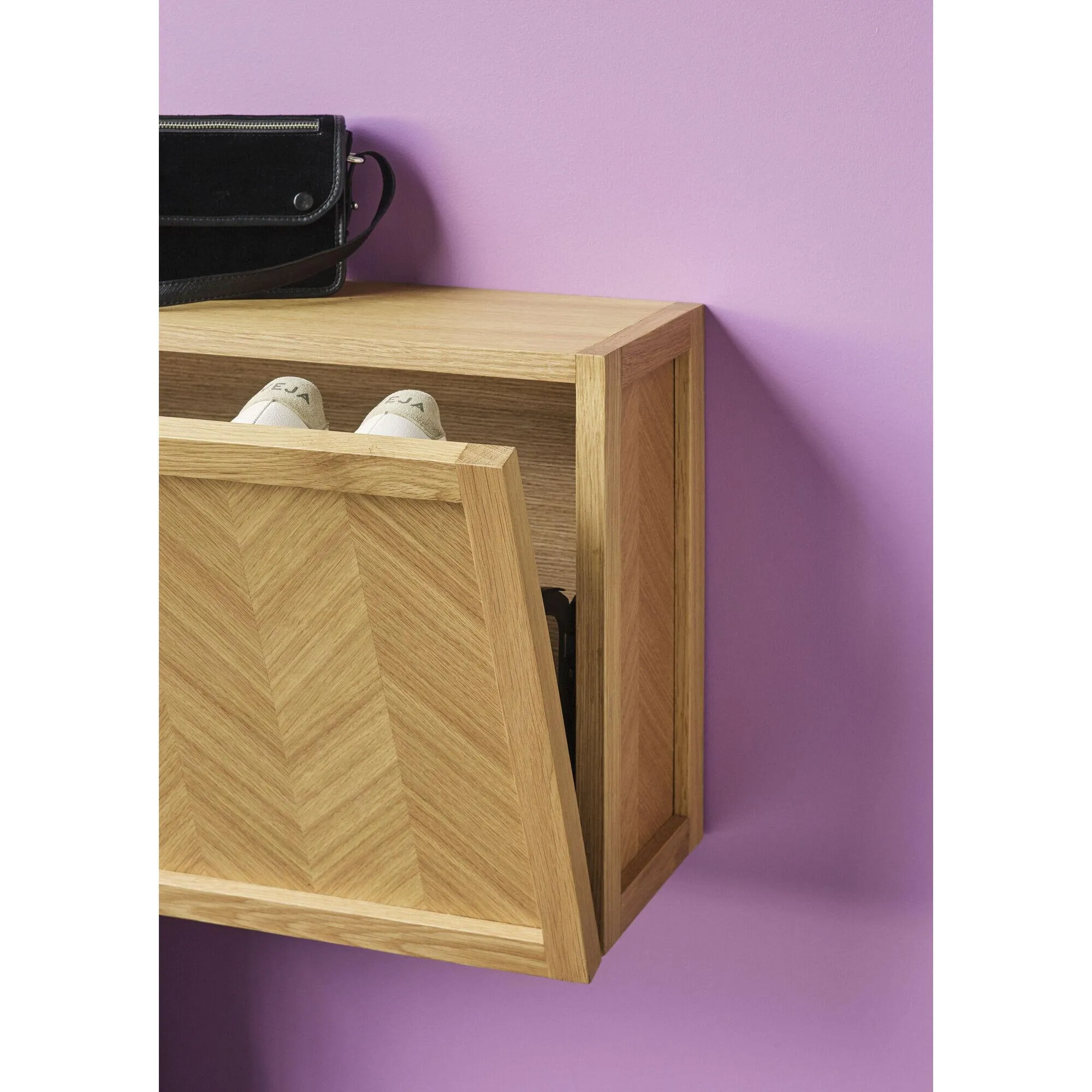 Herringbone Skoskab Stor, produktbillede 8 af 8, Skoskabe hos HomeNordic
