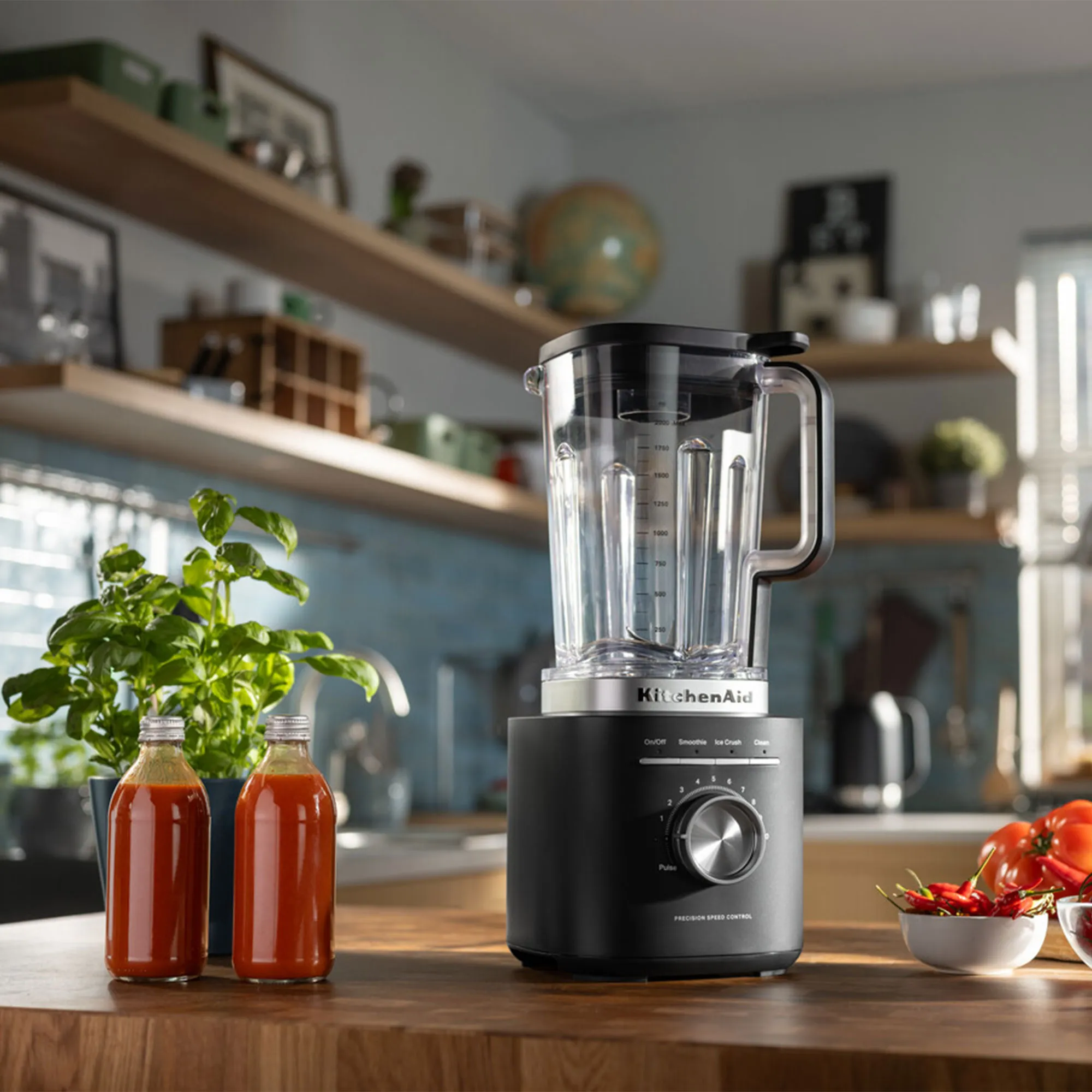 Kitchenaid Pure Power Blender 2,1liter, matte black, produktbillede 3 af 9, Blendere hos HomeNordic