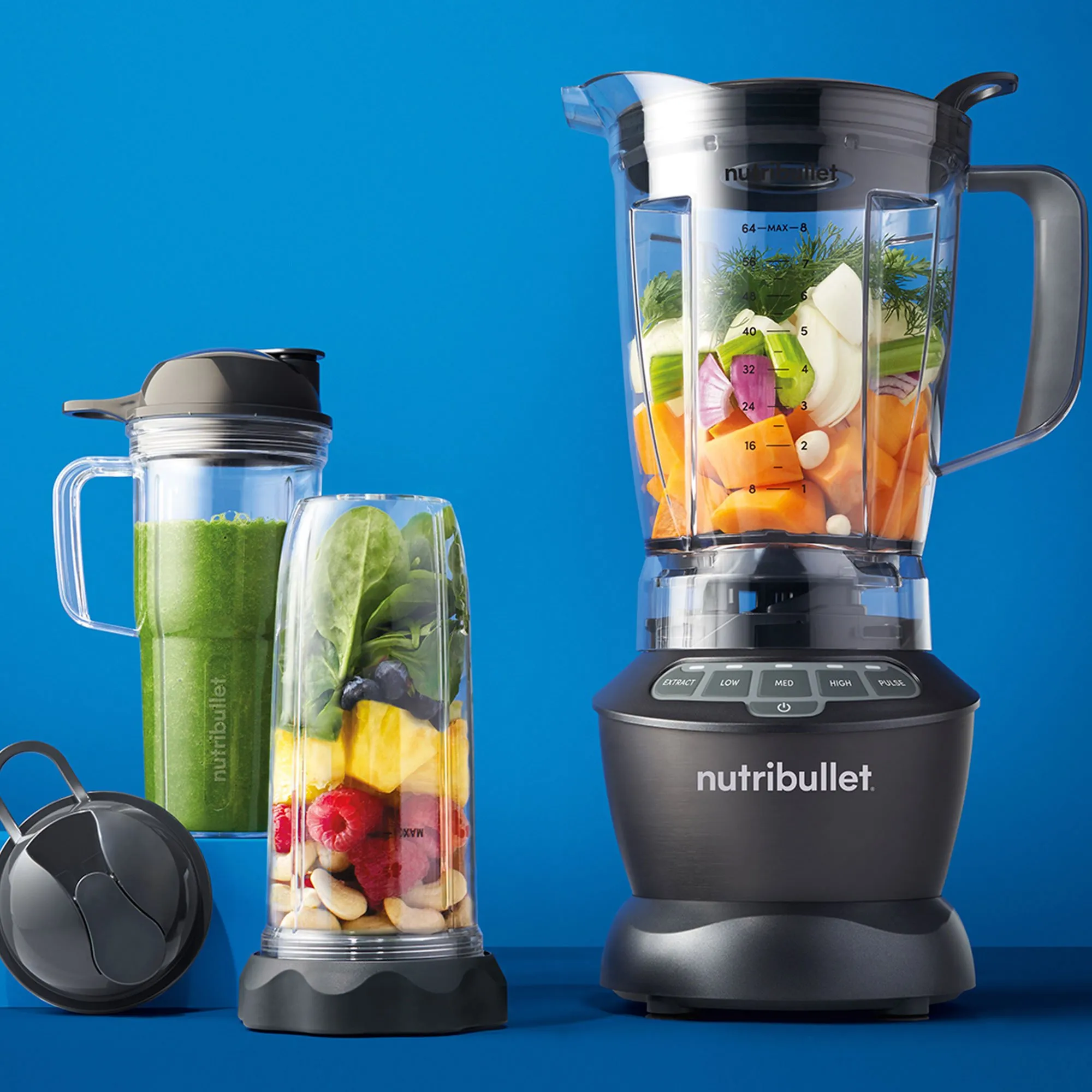 Combo Blender NBF500DG grå, produktbillede 6 af 7, Blendere hos HomeNordic