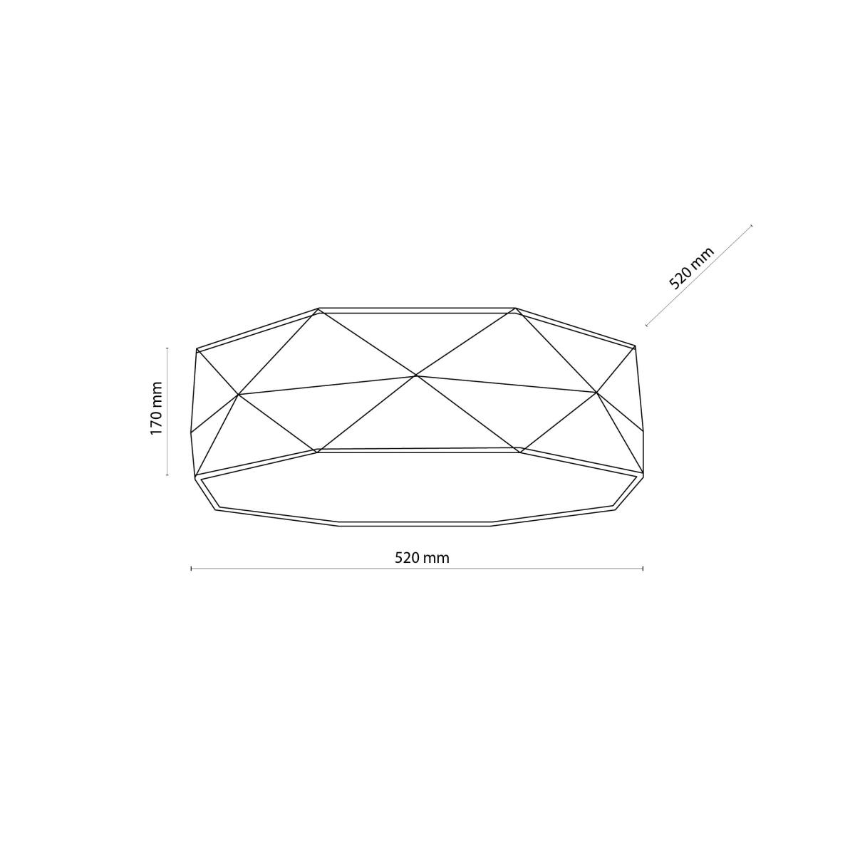 TK Kantoor 520 loftlampe, produktbillede 2 af 4, Loftlamper hos HomeNordic