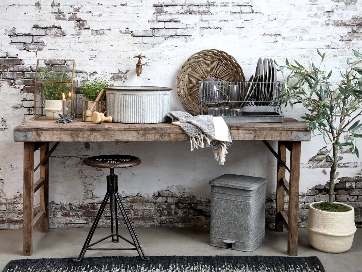 CHIC ANTIQUE GRIMAUD GL.TRÆBORD NATUR, produktbillede 5 af 6, Spiseborde hos HomeNordic