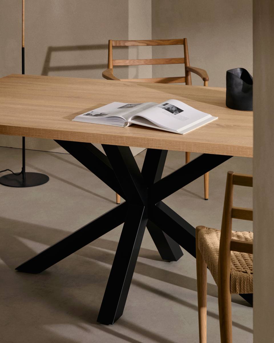 KAVE HOME rektangulær Arya spisebord, produktbillede 6 af 6, Spiseborde hos HomeNordic