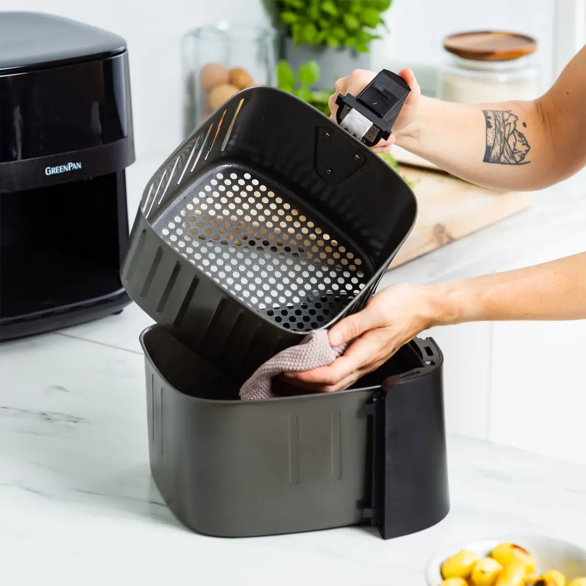 Bistro airfryer 5,7 liter, produktbillede 2 af 10, Airfryers hos HomeNordic