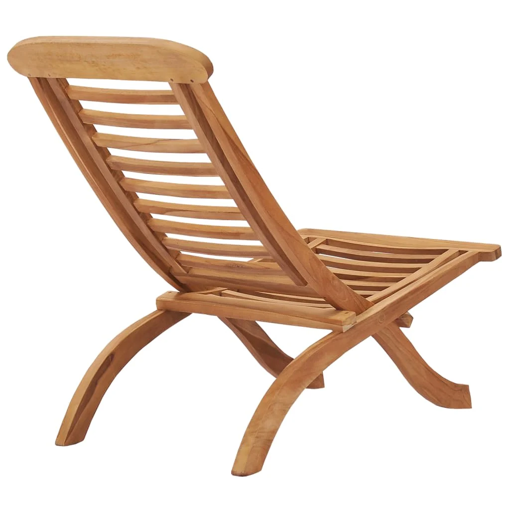 Foldbar Havestol 50x90x69 Cm Massivt Teaktræ, produktbillede 4 af 7, Havestole i teaktræ hos HomeNordic