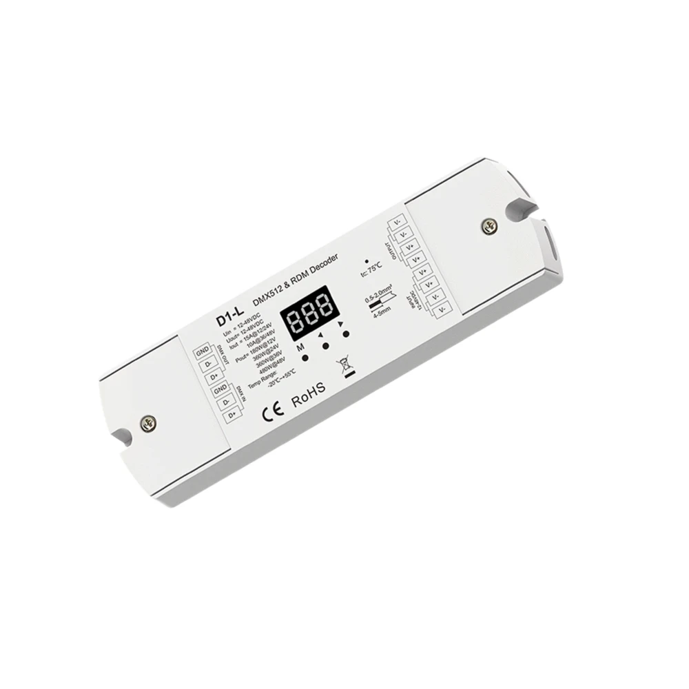 1 Kanal DMX512 & RDM Decoder, LED-strips hos HomeNordic