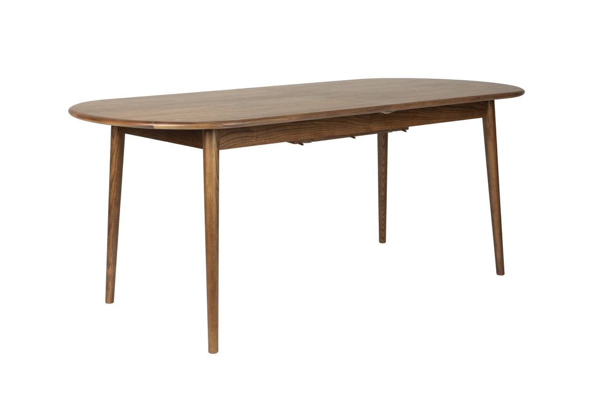 ZUIVER Twist spisebord, m. udtræk, oval, produktbillede 3 af 13, Spiseborde hos HomeNordic