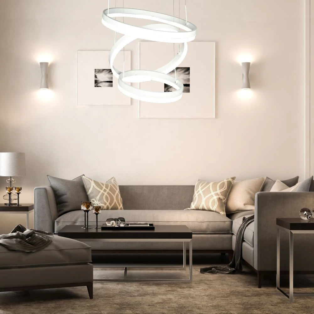 80W LED lysekrone pendel, Pendler hos HomeNordic