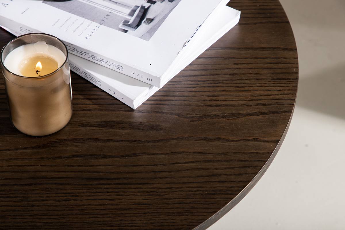 Just- Sofabord i mocca farvet finer, produktbillede 5 af 6, Moderne designs hos HomeNordic