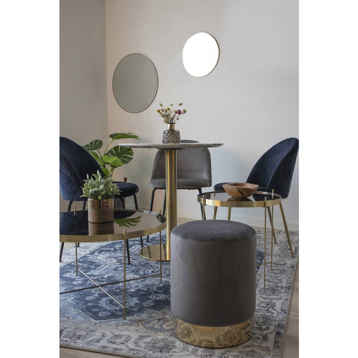 HOUSE NORDIC rund Bolzano spisebord, produktbillede 5 af 6, Spiseborde hos HomeNordic