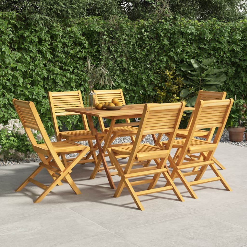 Havestole 55x62x90 Cm Foldbare Massivt Teaktræ, produktbillede 12 af 15, Havestole i teaktræ hos HomeNordic