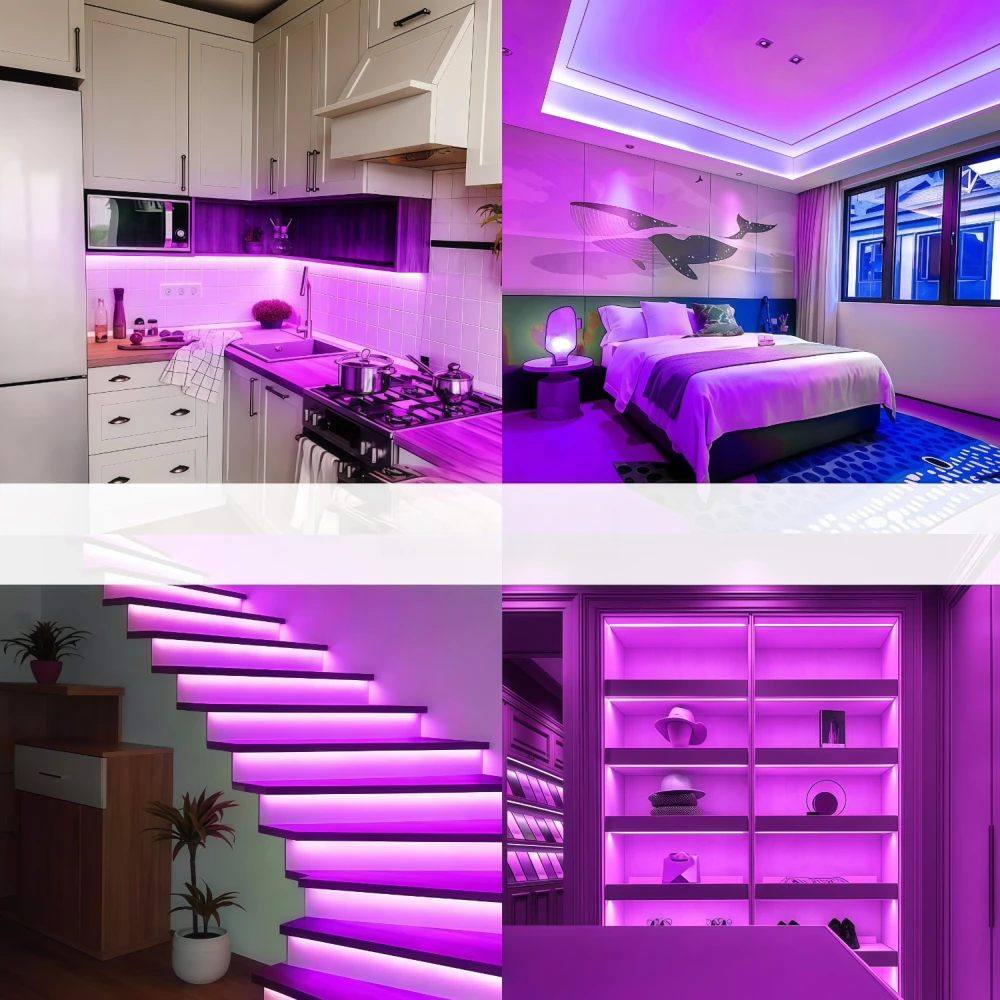 8W pr. meter 8x16 CLIP-ON Neon Flex LED, produktbillede 4 af 4, LED-strips hos HomeNordic