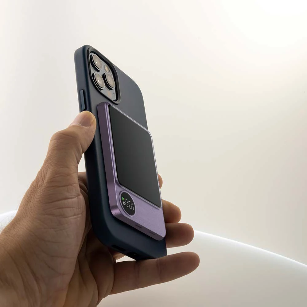 5000mAh ultra-tynd MagSafe powerbank, 20W, Powerbanks hos HomeNordic