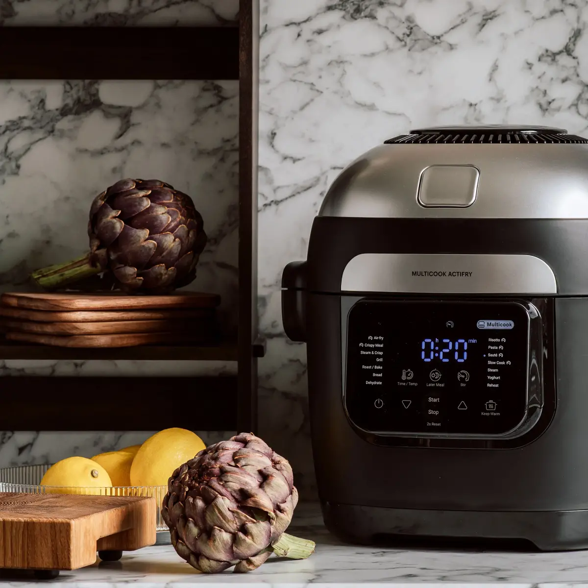 Multicook Actifry multicooker 6 liter, sort, produktbillede 11 af 19, Airfryers hos HomeNordic