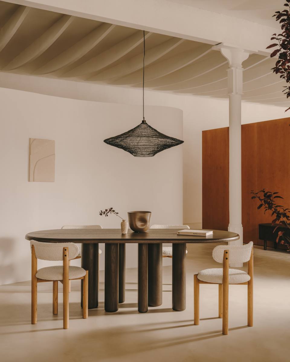KAVE HOME Mailen spisebord, oval, produktbillede 3 af 4, Spiseborde hos HomeNordic