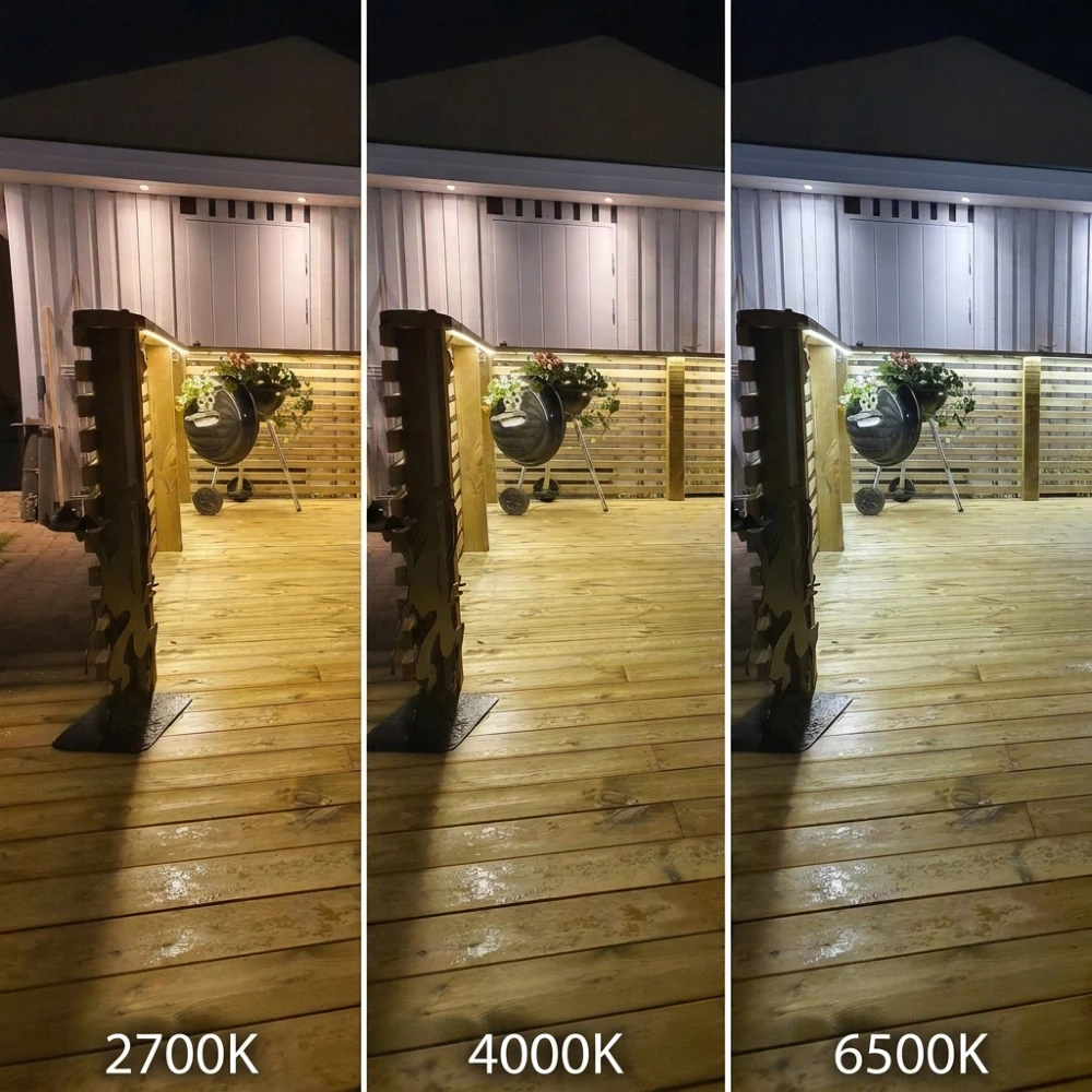 5m 10,5W/m Vandtæt COB CCT LED strip RA90, LED-strips hos HomeNordic