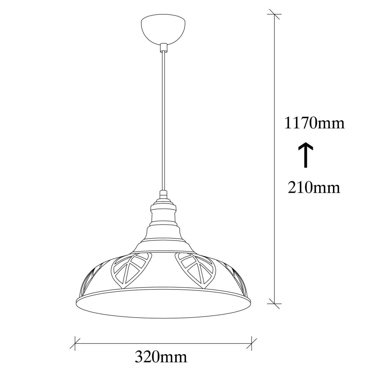 LUMI Viladecans loftlampe, produktbillede 2 af 6, Loftlamper hos HomeNordic