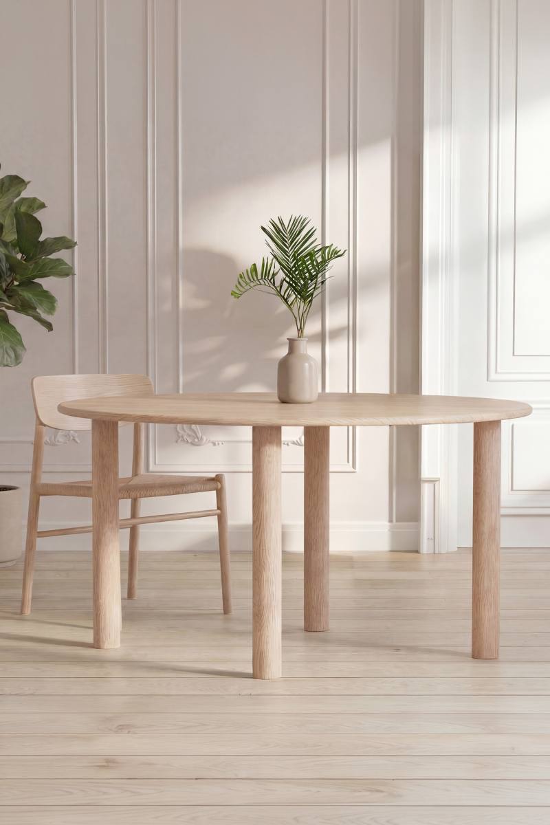 VENTURE HOME Hilo spisebord, oval, produktbillede 4 af 7, Spiseborde hos HomeNordic