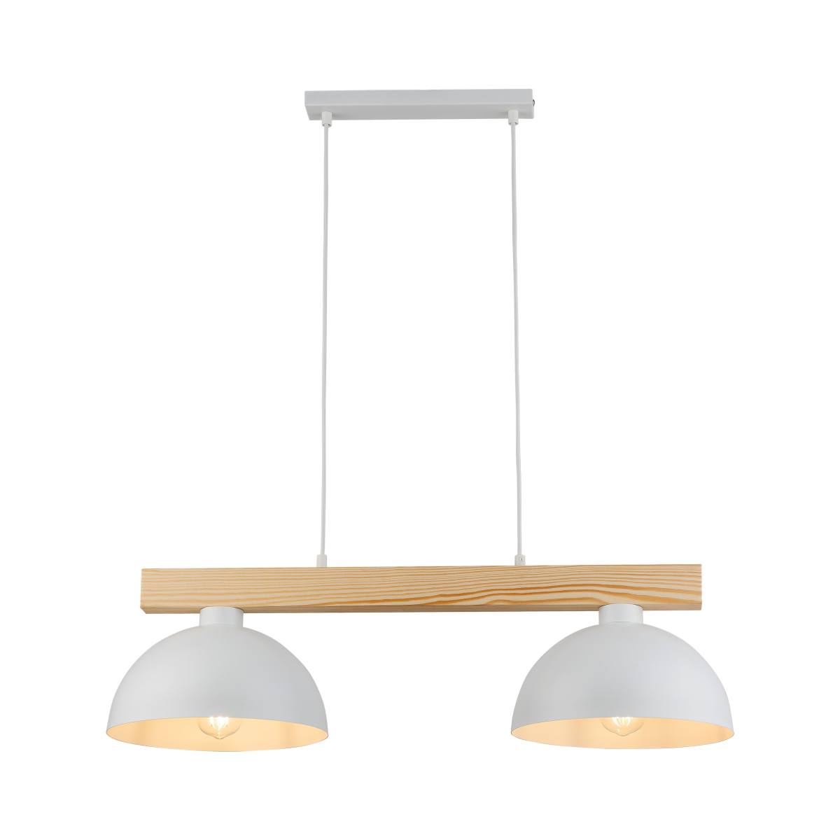 TK Oslo loftlampe, m. 2 skærme, produktbillede 7 af 10, Loftlamper hos HomeNordic