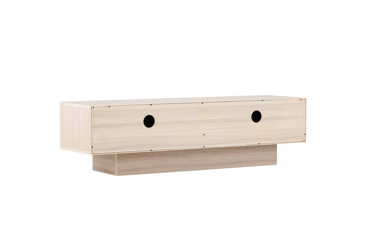 VENTURE DESIGN Cuenca TV-bænk, m. 2 låger og hylde, produktbillede 9 af 17, TV-borde hos HomeNordic