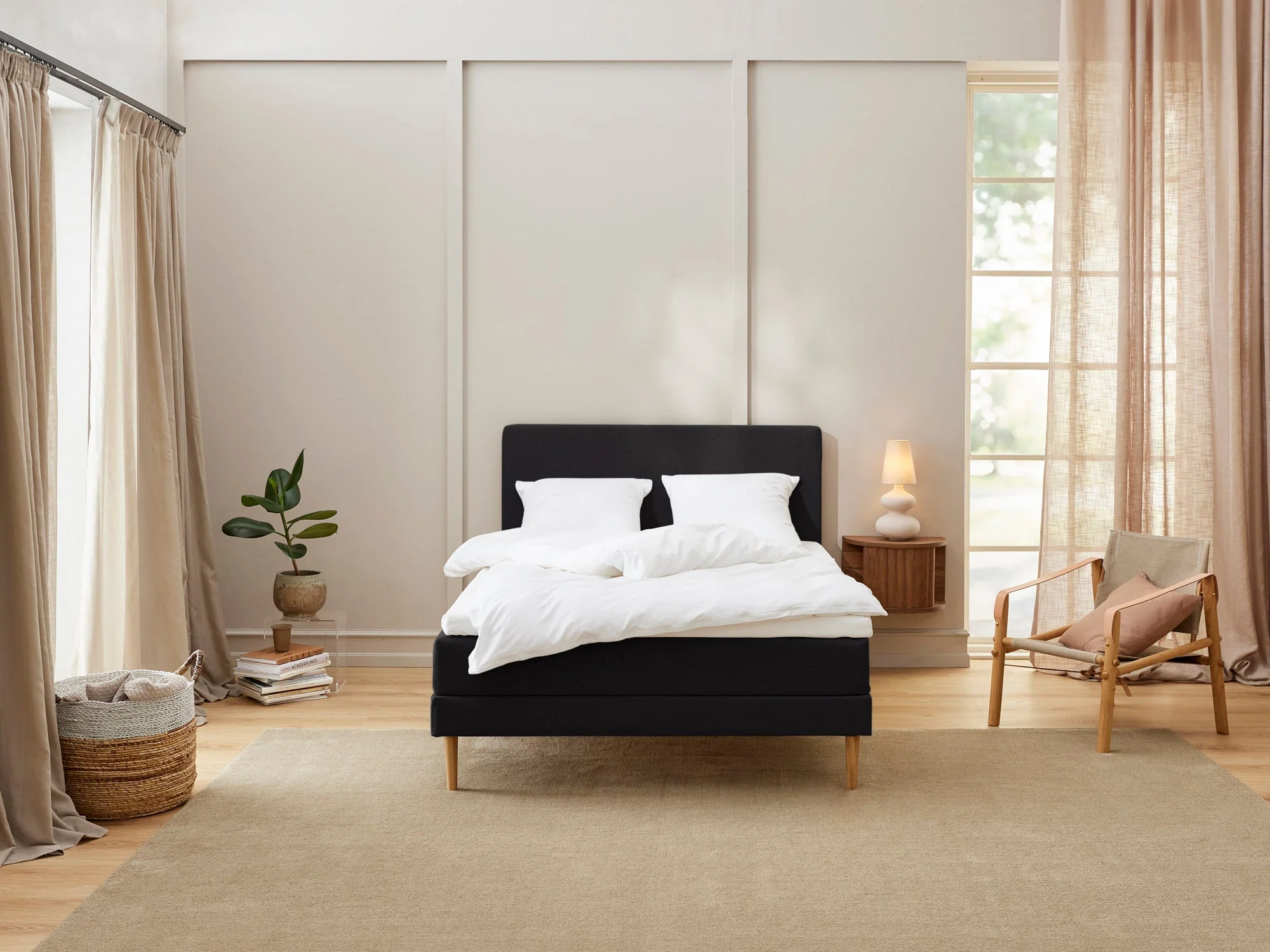 Fabrikkens, produktbillede 3 af 6, Kontinentalsenge 180x200 cm hos HomeNordic