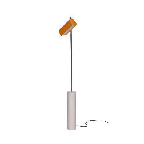 HÜBSCH REFLECTOR GULVLAMPE ORANGE, produktbillede 3 af 3, Gulvlamper hos HomeNordic