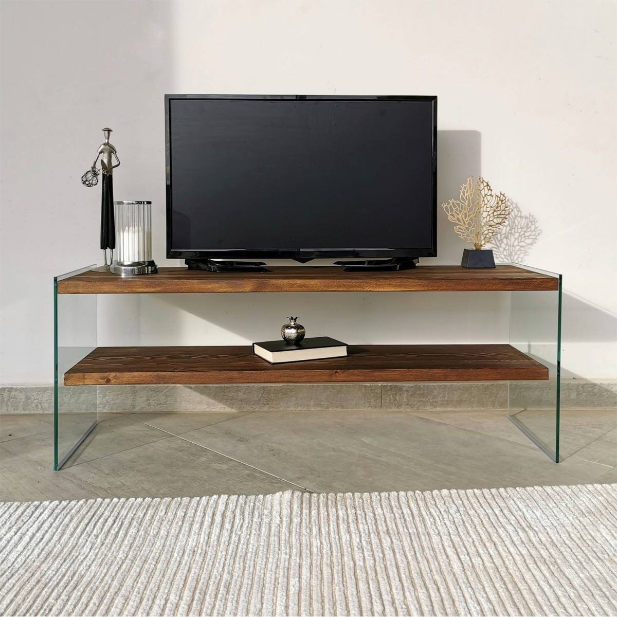 NORDVÄRK TV103 TV-bord, m. 1 hylde, produktbillede 6 af 7, TV-borde hos HomeNordic