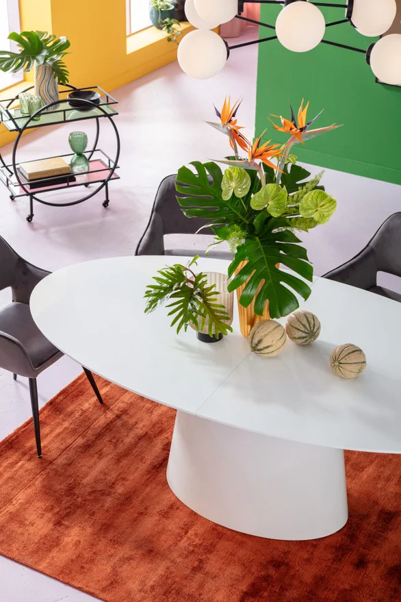 KARE DESIGN Extension Benvenuto ovalt spisebord, produktbillede 8 af 10, Spiseborde hos HomeNordic