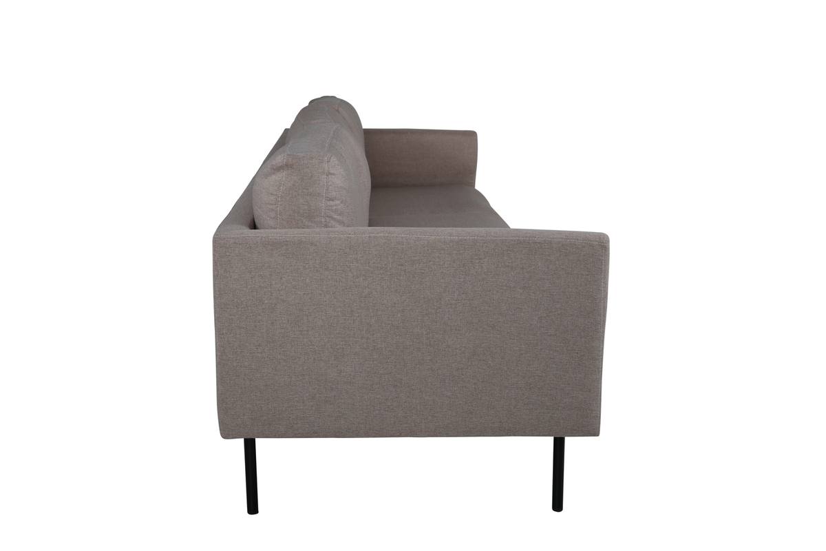 Polar - Sofa 3-personers i brunt stof – billede 8