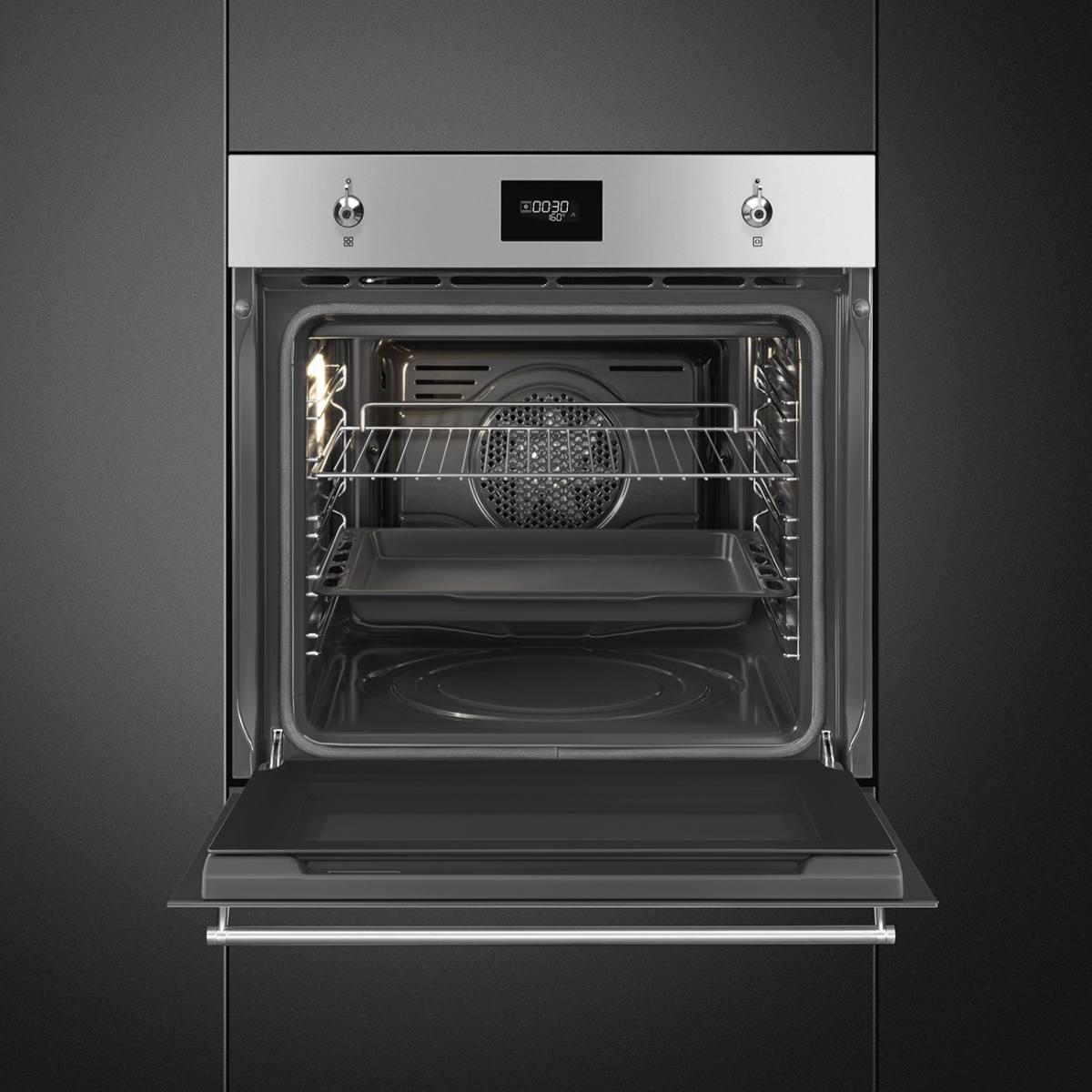 Smeg Indbygningsovn SFP6301TVX, produktbillede 3 af 11, Ovne hos HomeNordic