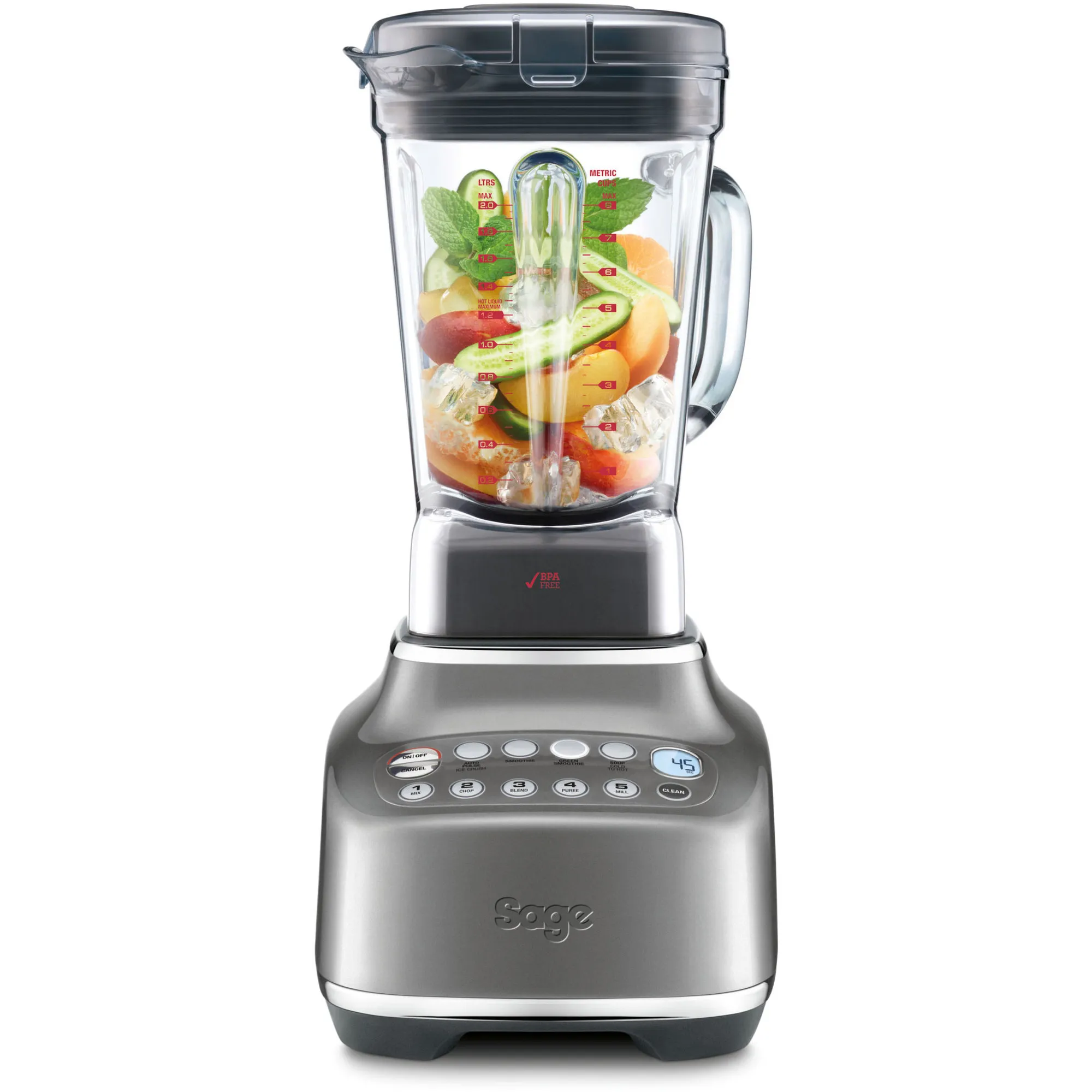 SBL820SHY the Q blender stål, produktbillede 2 af 3, Blendere hos HomeNordic