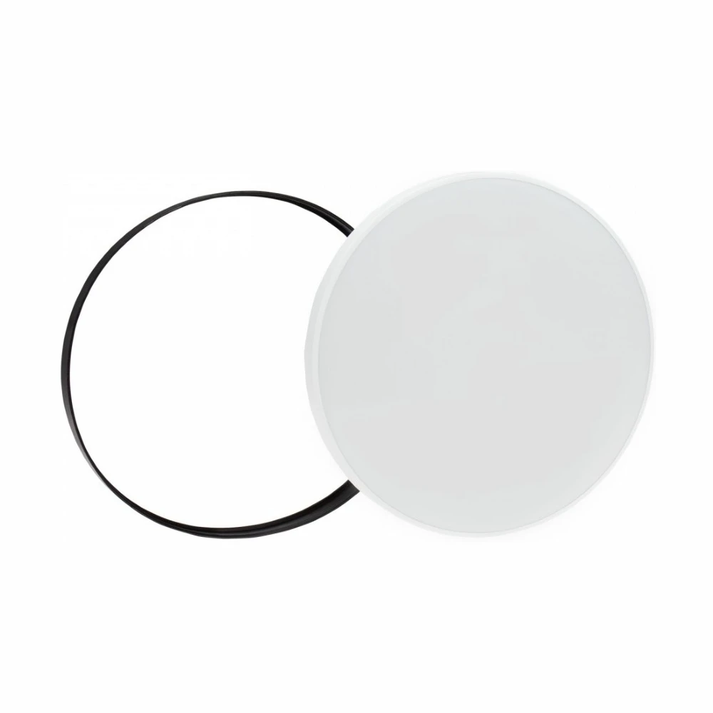 24W Nymphea Black&White Rings LED loftlampe med sensor, Loftlamper hos HomeNordic