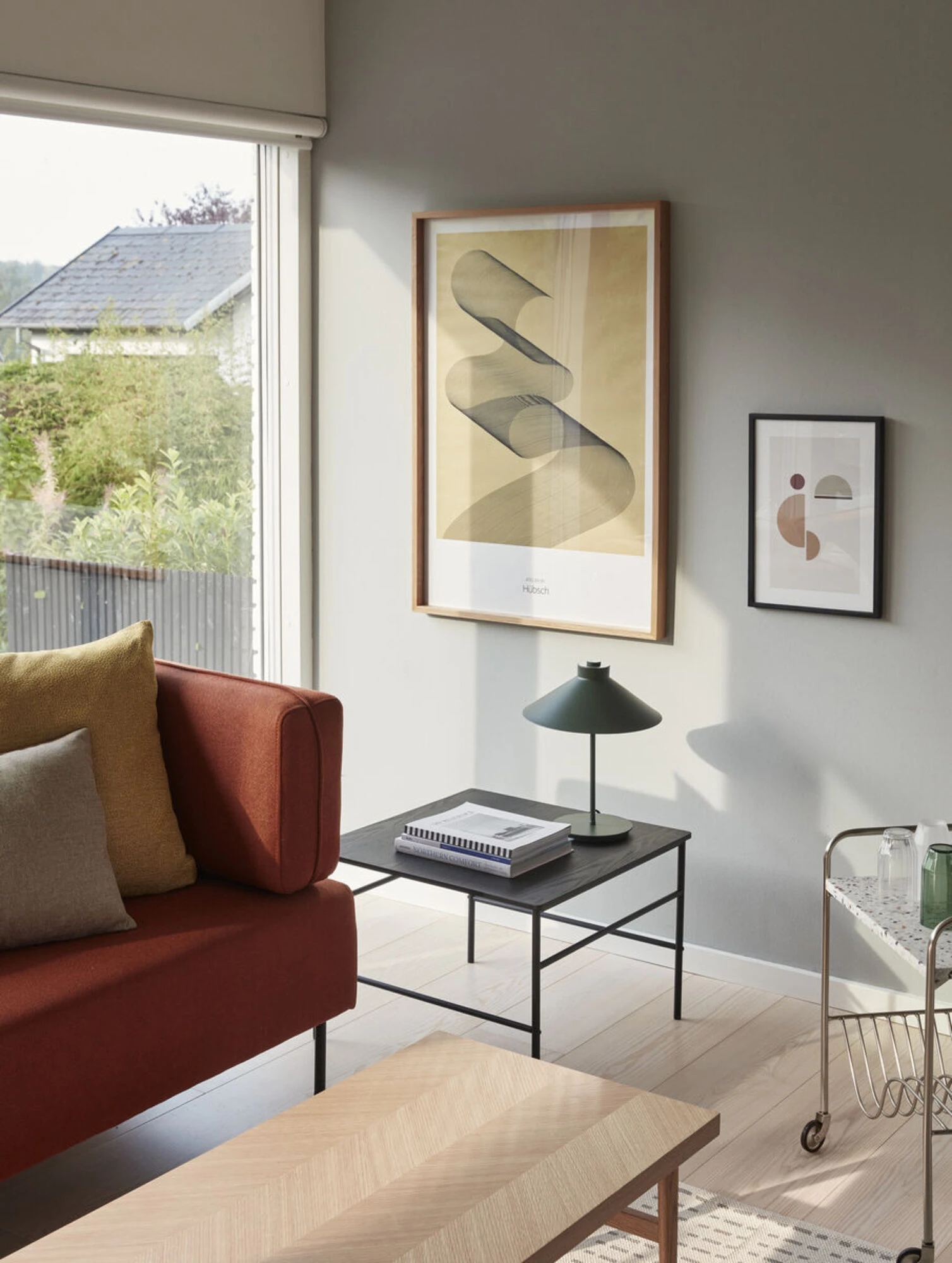 Duo - Bord i sort metal, produktbillede 2 af 4, Sideborde hos HomeNordic