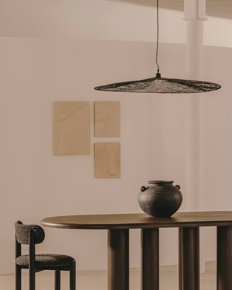 KAVE HOME Makai loftlampe, rund, produktbillede 4 af 4, Loftlamper hos HomeNordic