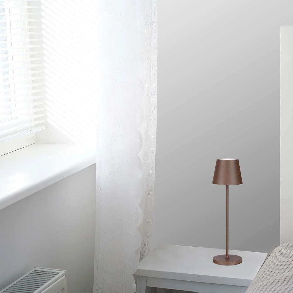 V-Tac opladelig bordlampe, trådløs, Bordlamper hos HomeNordic